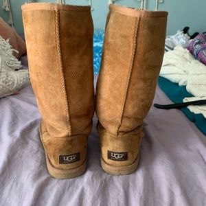 Tall camel uggs